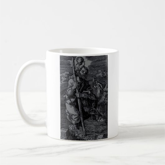Mug Saint Christophe vénéré par les chrétiens  (Gauche)