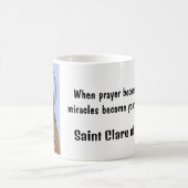 Mug Saint Clare d'Assise (Centre)