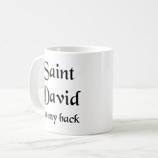 Mug saint david (Devant gauche)