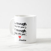 Mug Saint de prier pour vous les meilleurs amis chréti (Devant gauche)