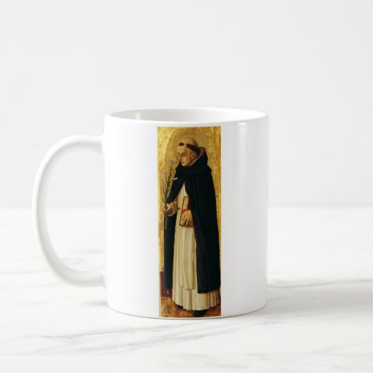 Mug Saint Dominic par Carlo Crivelli (Gauche)