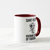 Mug Saint-Felicia, Saint-Patron d'adieu (Devant droit)