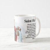 Mug Saint Florian, Saint Patron des Pompiers,CadeauCat (Devant droit)