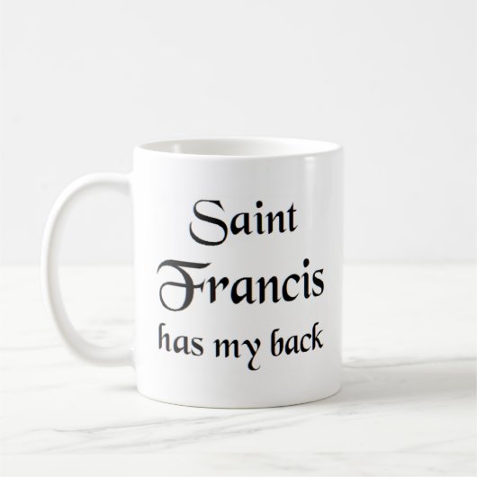 Mug saint francis (Gauche)