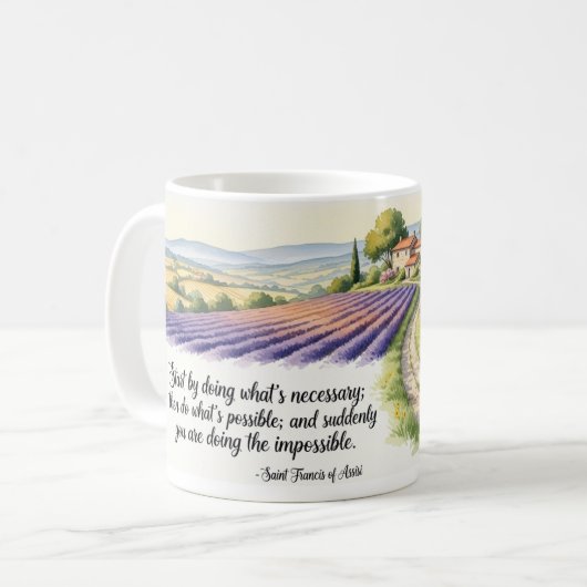Mug Saint Francis Assisi  (Devant gauche)