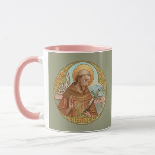 Mug Saint François d'Assise (BK 002) (Gauche)