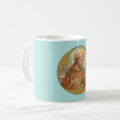Mug Saint François d'Assise (BK 002) (Devant gauche)