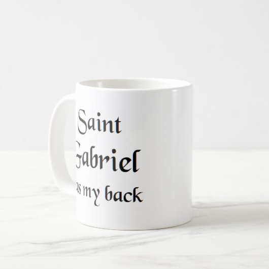 Mug saint gabriel (Devant gauche)