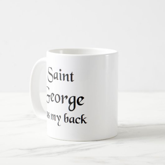 Mug saint george (Devant gauche)