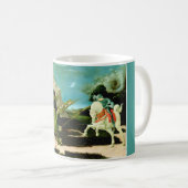 Mug Saint-Georges médiéval et le Drago (Devant droit)