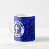 Mug Saint Gregory le grand (Devant gauche)