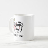 Mug Saint Holey vache drôle animal jeu (Devant gauche)