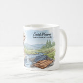 Mug Saint Hunna- Saint Patron de la Lessive (Devant droit)