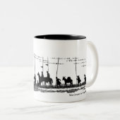 Mug Saint Jacques de Compostelle Chemin (Devant droit)