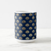Mug Saint-Jacques d'or sur bleu (Centre)