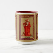 Mug Saint Jérôme, cardinal avec Lion (P 004) (Centre)