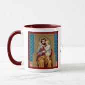 Mug Saint-Joseph avec enfant Jésus-Christ (Gauche)