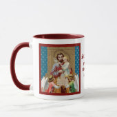 Mug Saint Joseph enterré recevant le Vatican Maquette (Gauche)