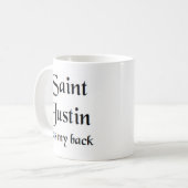 Mug saint justin (Devant gauche)