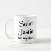 Mug saint justin (Gauche)