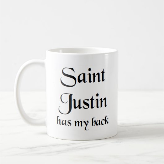 Mug saint justin (Gauche)