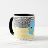 Mug Saint Lucia - My roots run deep so does my faith (Devant gauche)