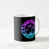Mug Saint-Martin Blue Gradient Sint Martin (Devant droit)