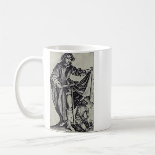 Mug Saint Martin de Tours Gravure d'art (Gauche)