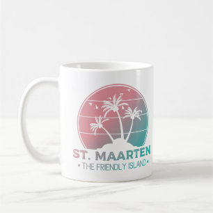 Mug Saint-Martin   Sint Martin Retro Gradient