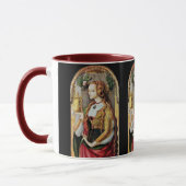 Mug SAINT MARY MAGDALENE, rouge noir (Gauche)