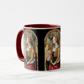 Mug SAINT MARY MAGDALENE, rouge noir (Devant gauche)