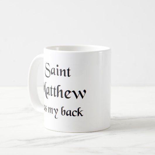 Mug saint matthew (Devant gauche)