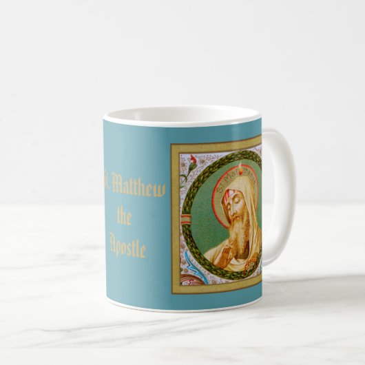 Mug Saint Matthieu l'Apôtre (JMAS 08) (Devant droit)