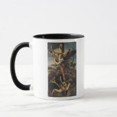 Mug Saint Michael écrasant le démon, 1518 (Gauche)