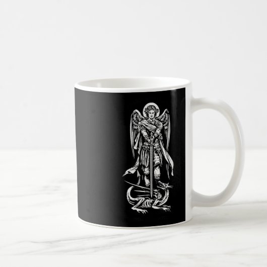 Mug Saint Michael L'Archange Nous Défend Dans La Batai (Droite)