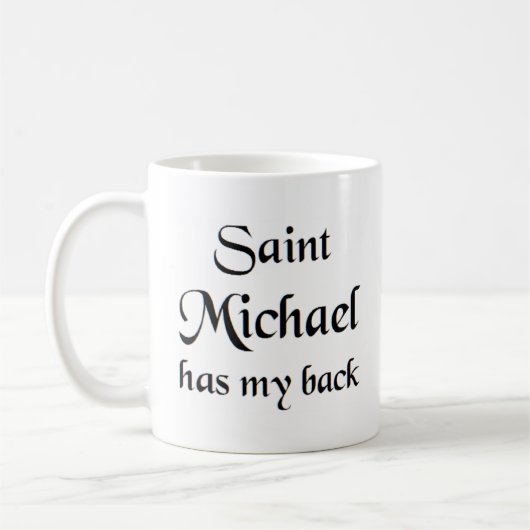 Mug saint michael trucker hat (Gauche)