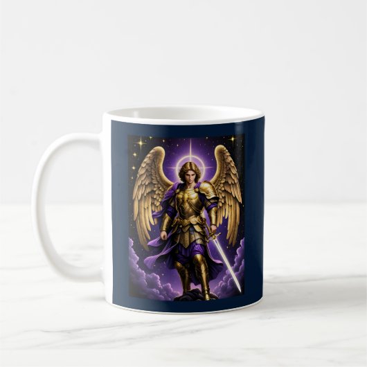 Mug Saint Michel de l'Archange catholique romain (Gauche)