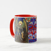 Mug Saint Michel l'Archange avec le diable, Dragons ro (Devant gauche)