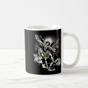 Mug Saint Michel vainquant Satan Archange Guerrier