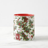 Mug saint motif de Noël vintage (Centre)