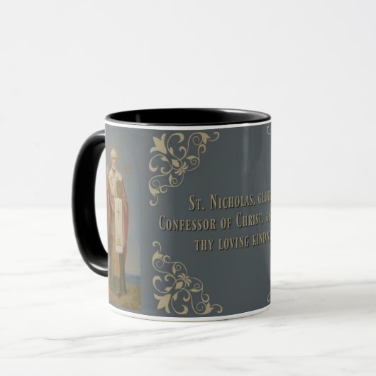 Mug Saint Nicolas de Myra Bishop (Devant gauche)