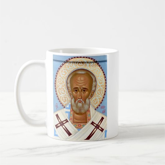 Mug Saint Nicolas de Myre Art Orthodoxe Premium (Gauche)