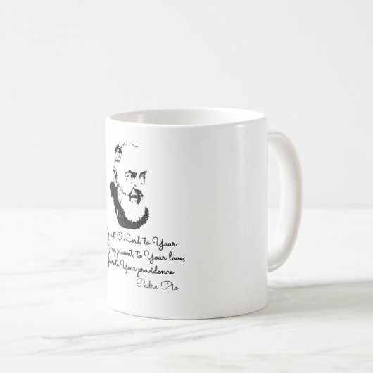 Mug Saint Padre Pio (Devant droit)