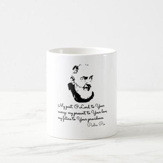 Mug Saint Padre Pio (Centre)