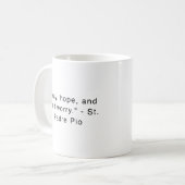 Mug Saint Padre Pio (Devant gauche)