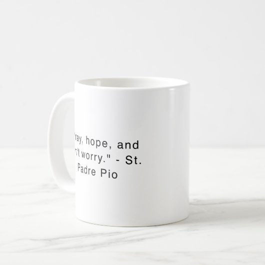 Mug Saint Padre Pio (Devant gauche)