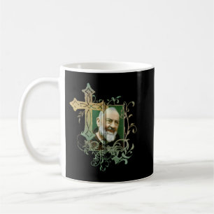 Mug Saint Padre Pio Prière Croix Catholicités Saint Sa