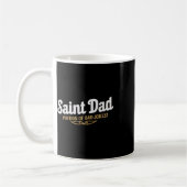 Mug Saint Papa Patron De Mauvaises Blagues Drôle Fête (Gauche)
