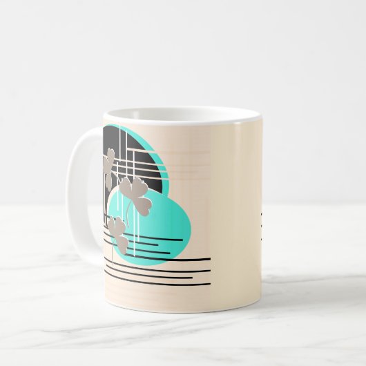 Mug Saint Patrick, abstraction (Devant gauche)