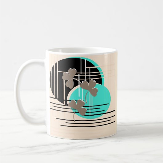 Mug Saint Patrick, abstraction (Gauche)